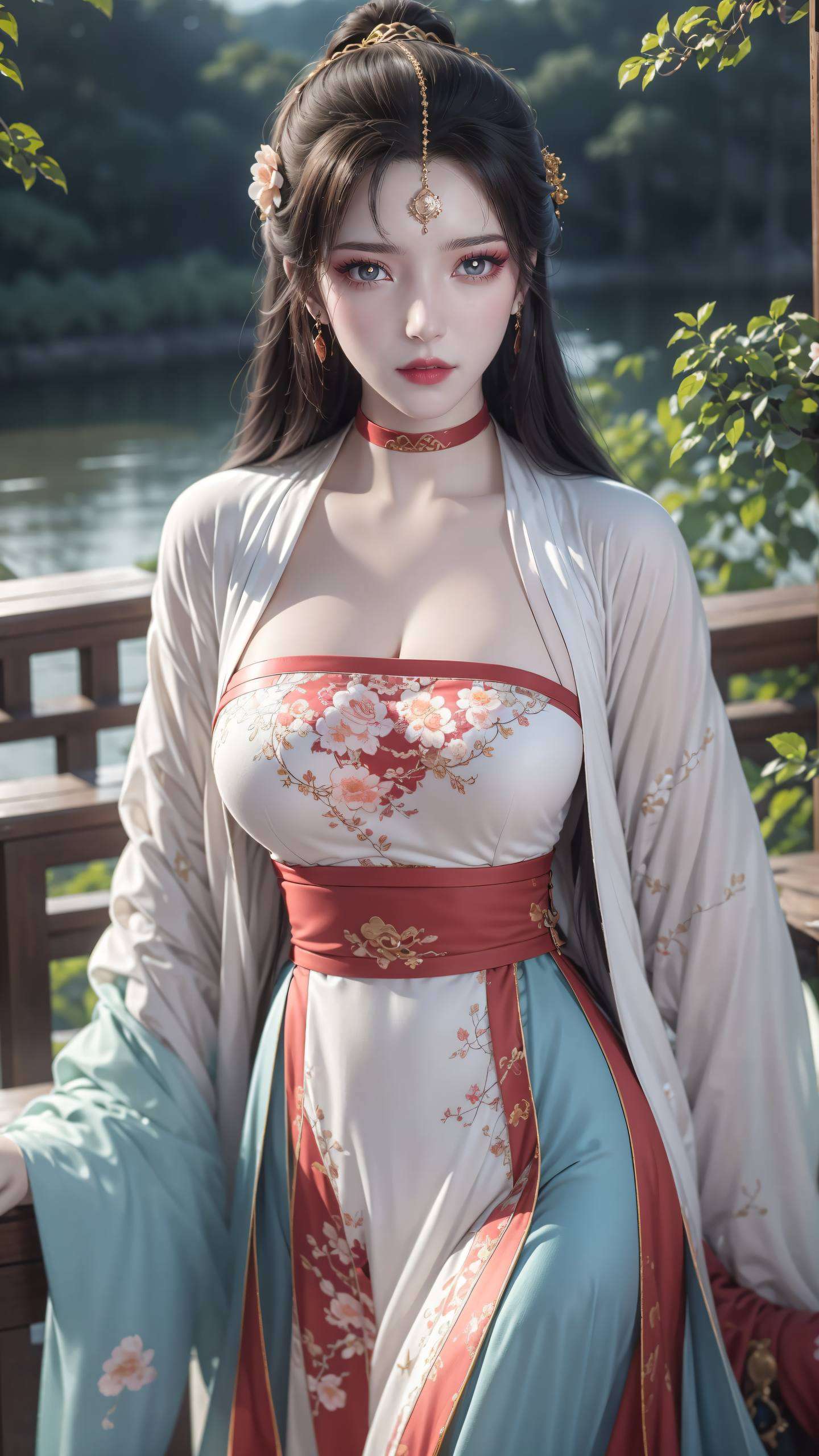 仿佛能穿透时空的界限她的眼神