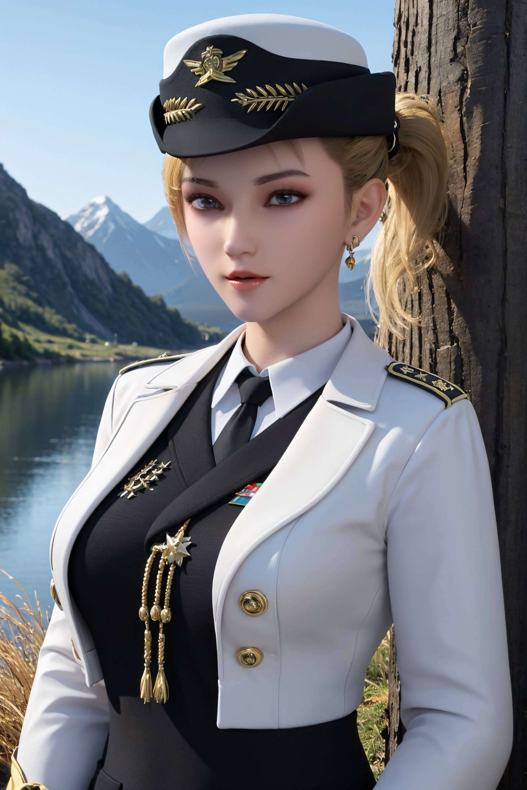 在雄兵连的世界里作为国漫女神的代表