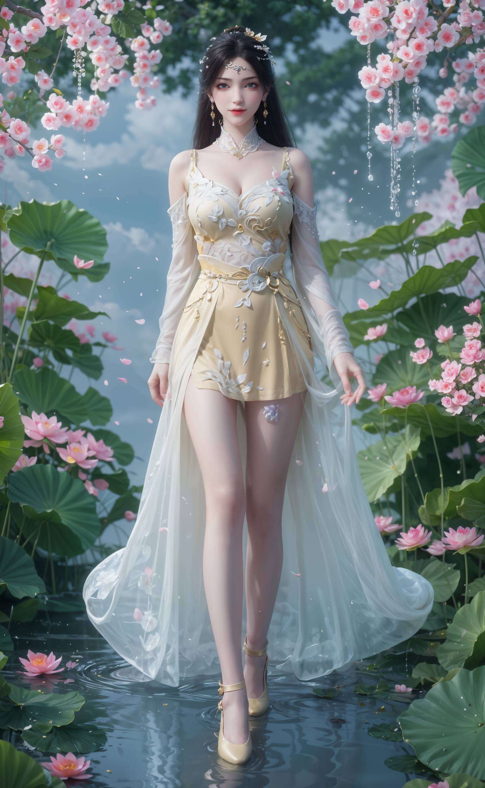 她的美难以自拔