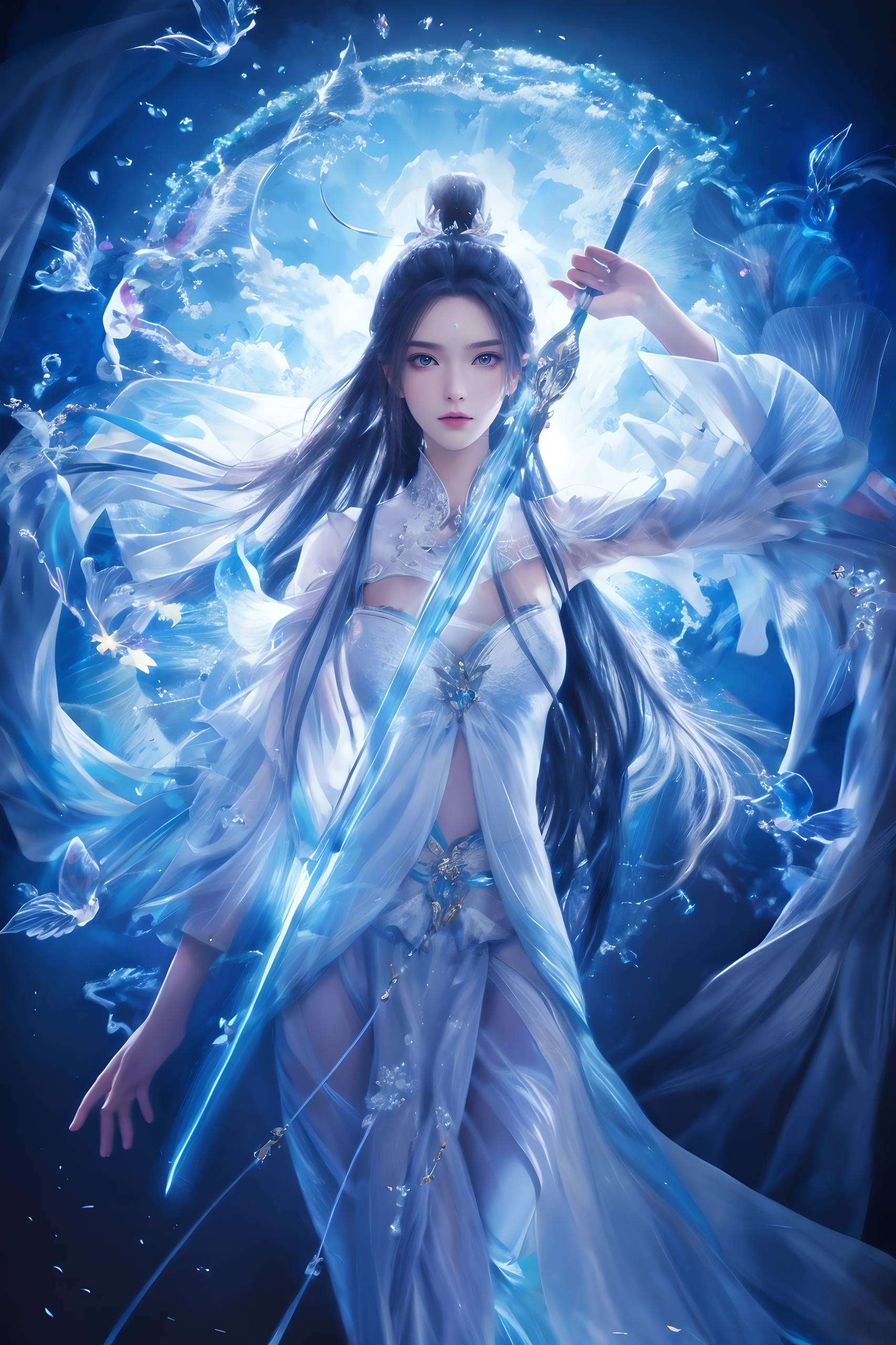 嘿嘿听说你想给你的iPhone换个新装？那就来看看我们这位冰山美人——陆雪琪吧！她可是《诛仙2》里的高冷女神