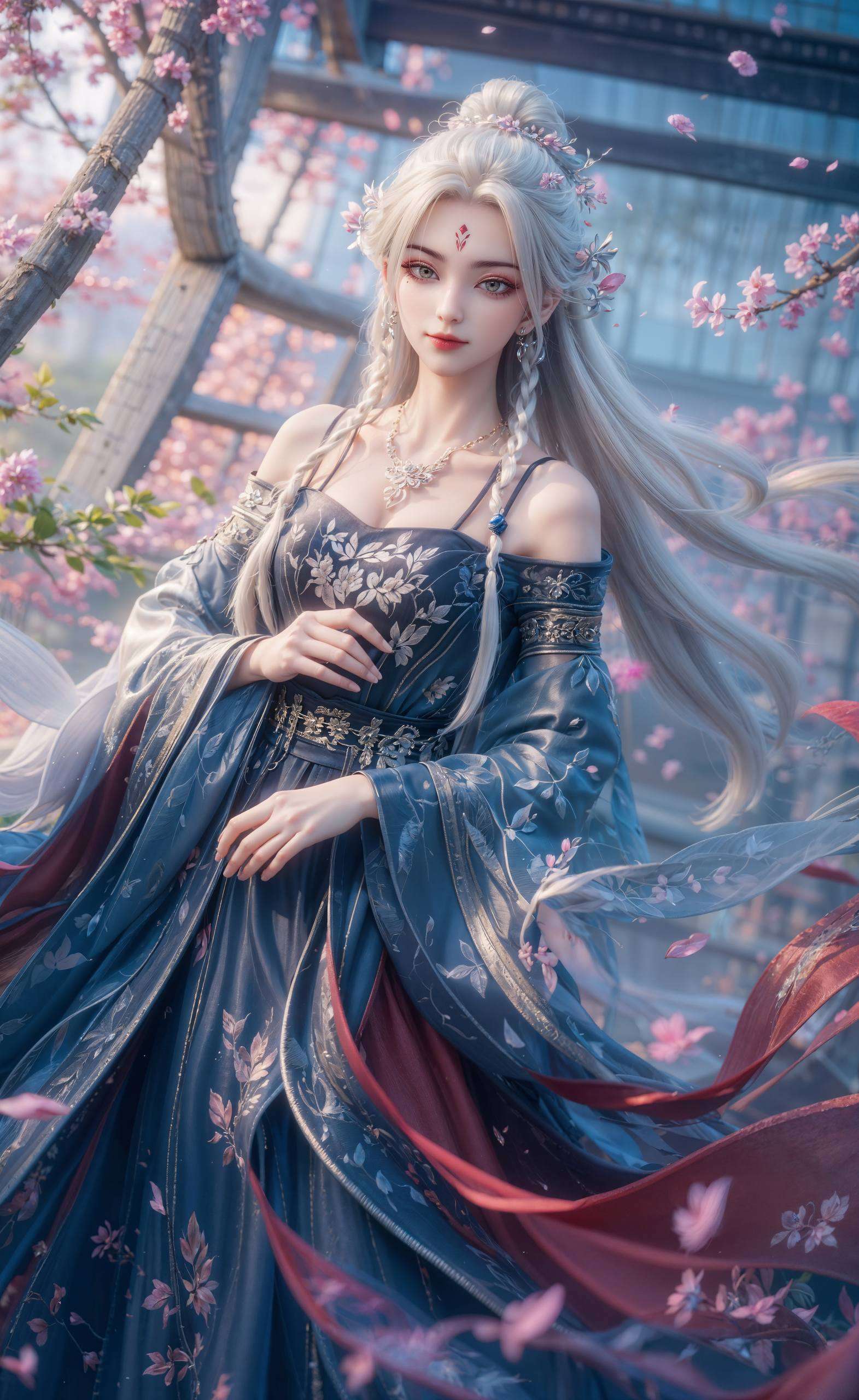 成为了无数粉丝心中的壁纸女神她的眼神中既有妖狐的狡黠