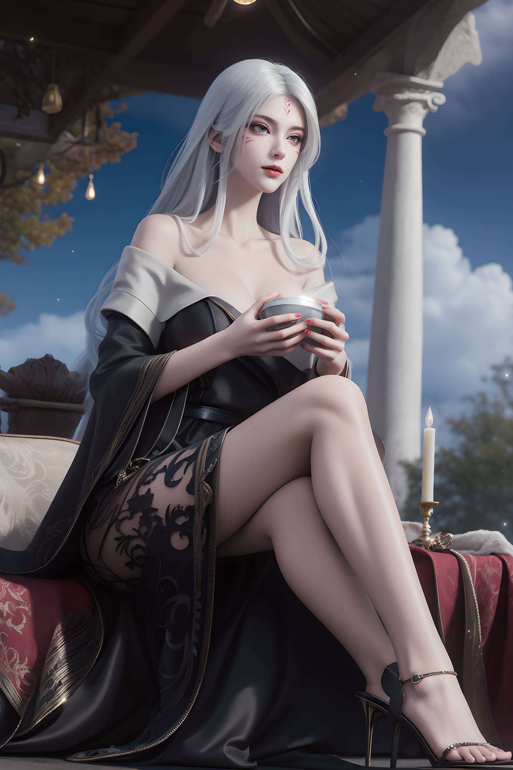 亦或是动漫美女的甜美笑容都能让你的iPhone桌面瞬间升级为玄幻仙境